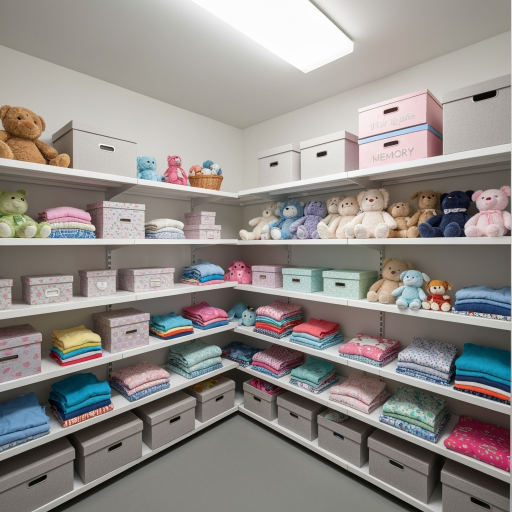 Climate-Controlled Storage for Kids’ Treasures: A Parent’s Guide to Preserving Childhood Memories