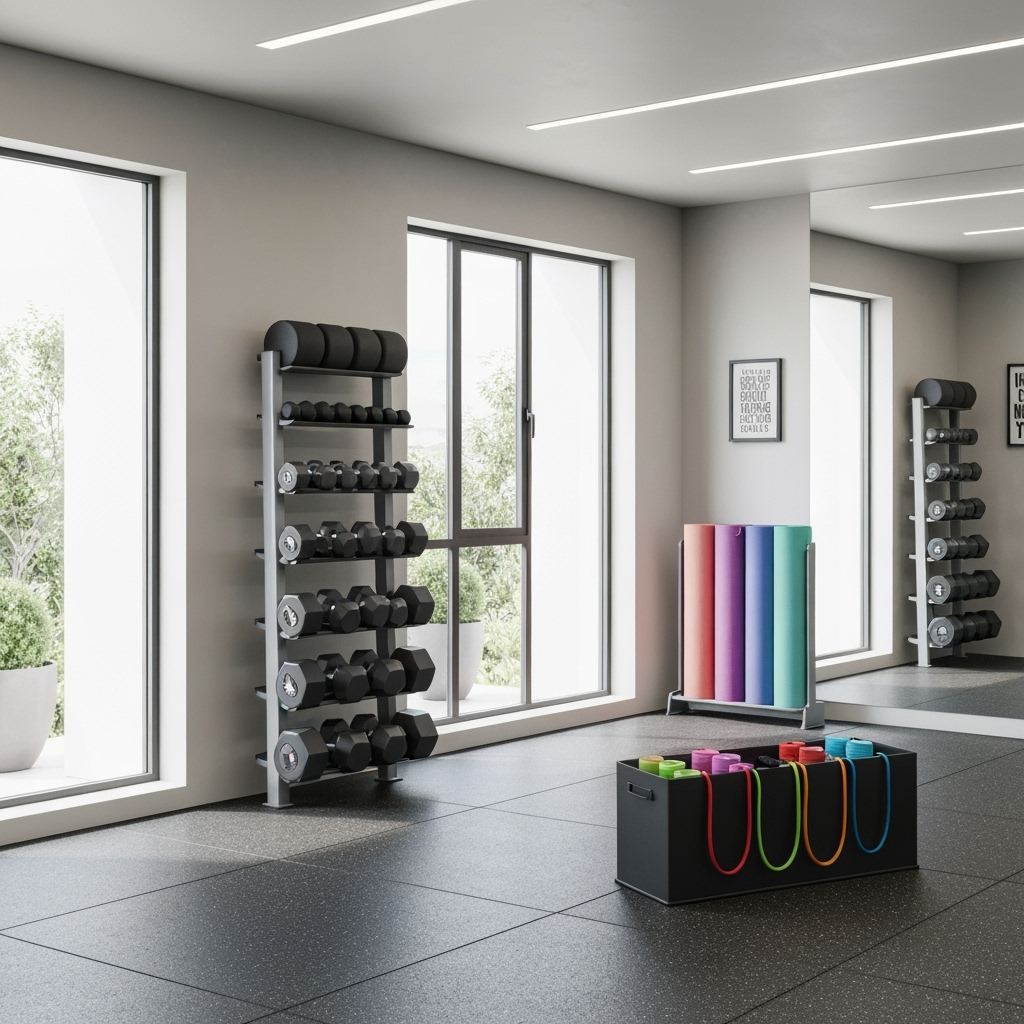 Home Gym Storage Solutions: Maximize Your Workout Space and Equipment Organization