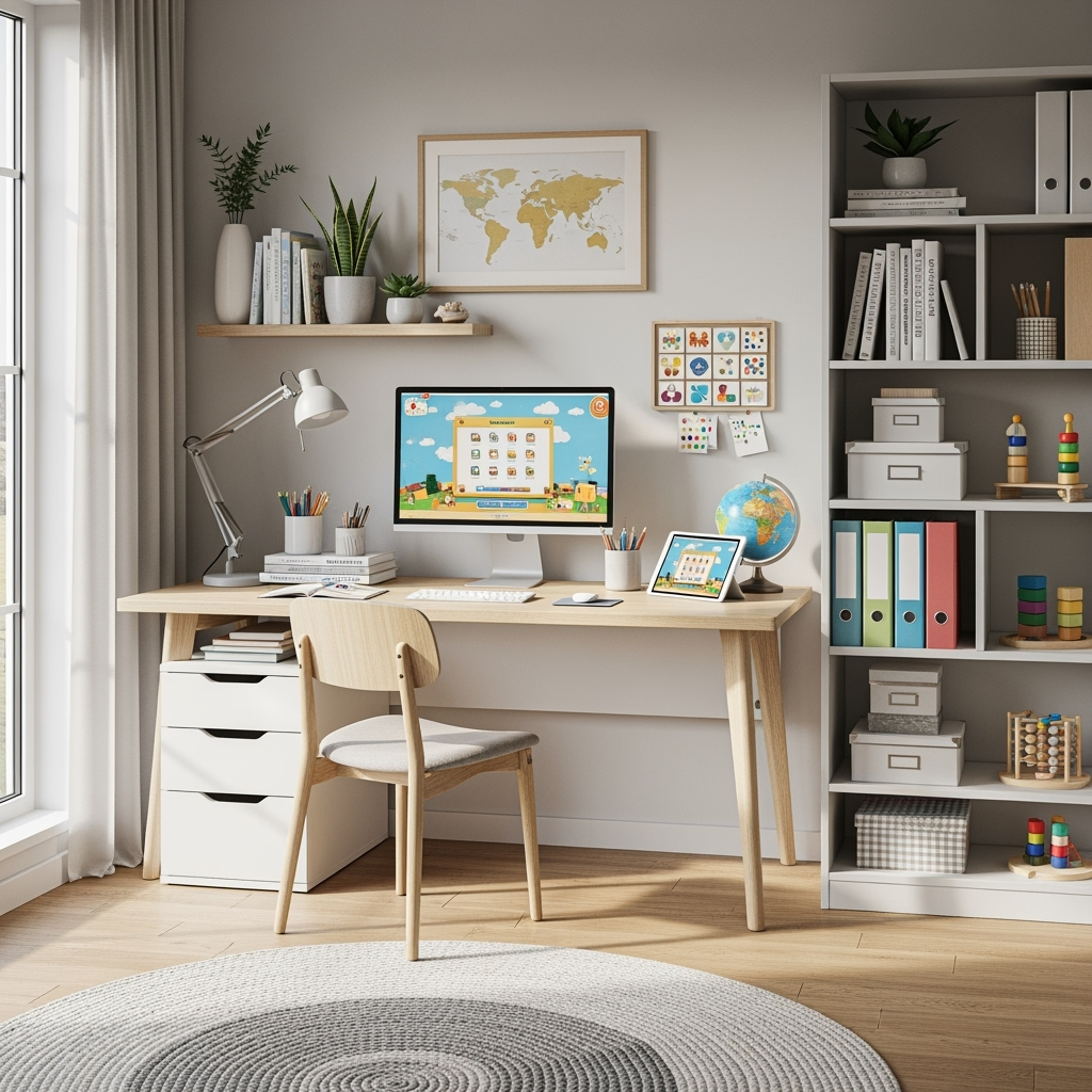 Hybrid Learning Storage Success: Creating Organized Spaces for Home and School