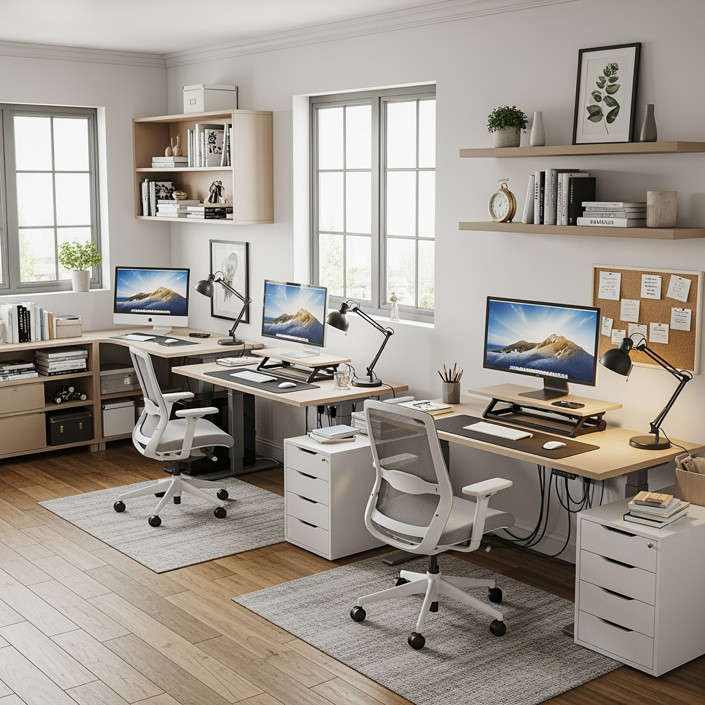 Multi-Worker Family Storage Guide: Creating Productive Spaces When Everyone Works from Home