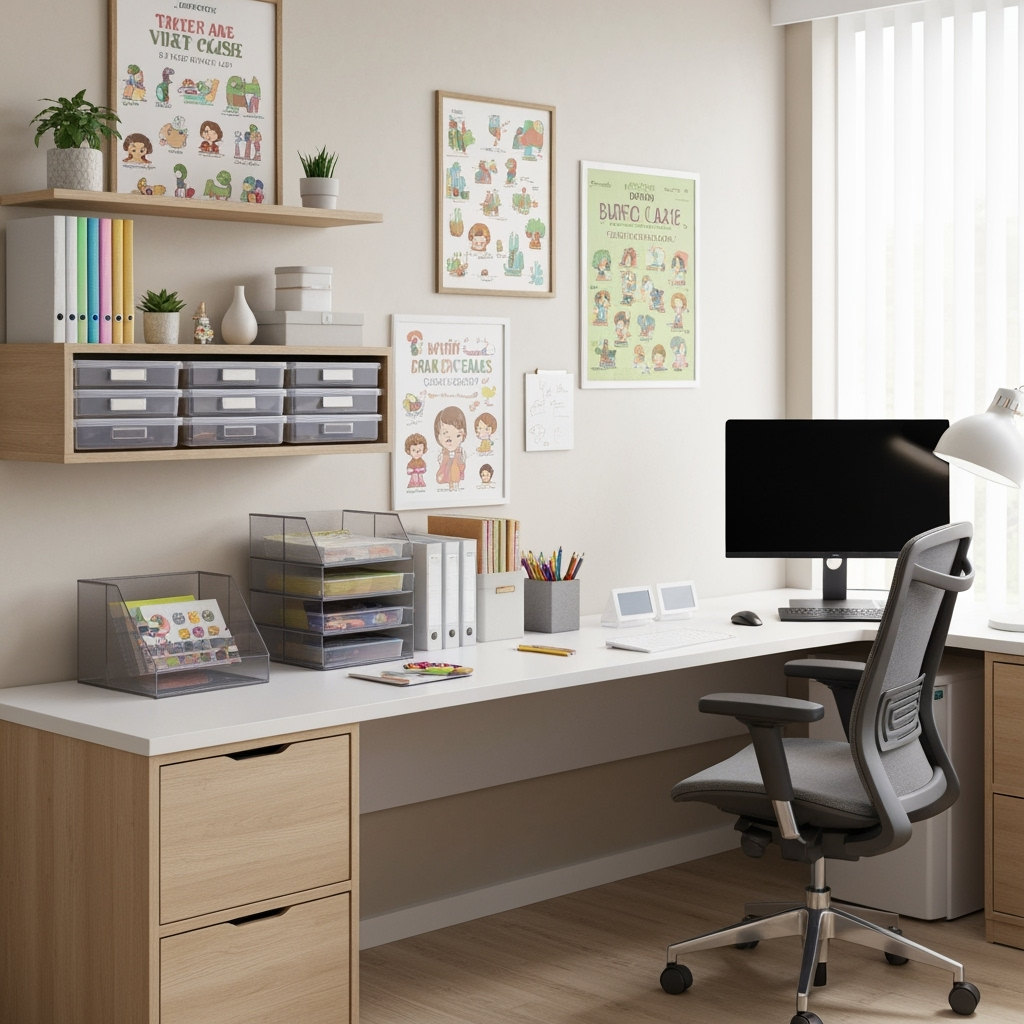 Virtual Teaching Storage Solutions: Creating an Organized Educational Space at Home