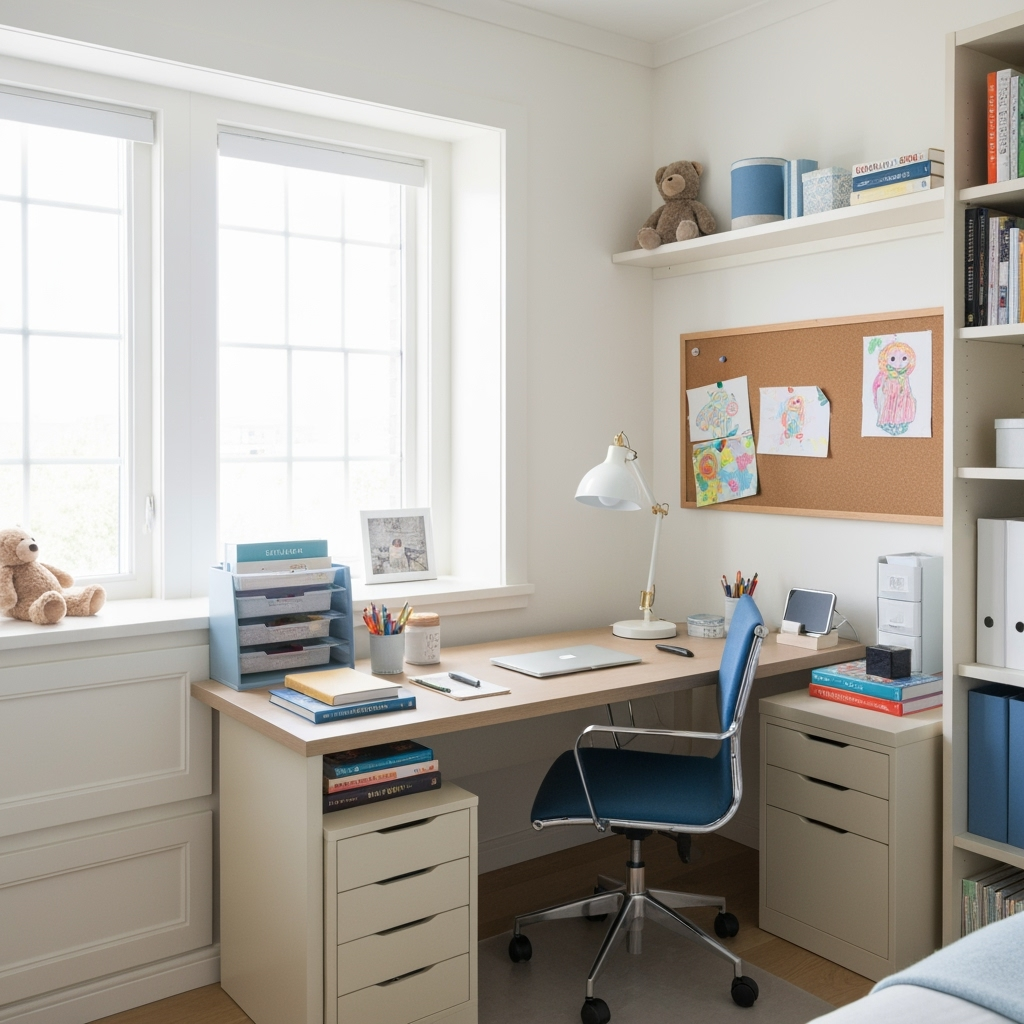 Empty Nest Evolution: Converting Your Child’s Room into a Dream Home Office