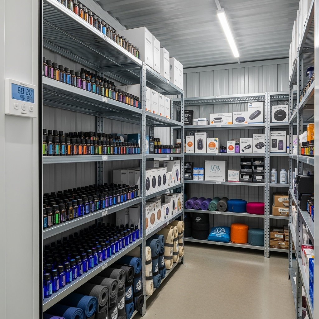 Health and Wellness Business Storage: Climate-Controlled Solutions for Your Home Practice