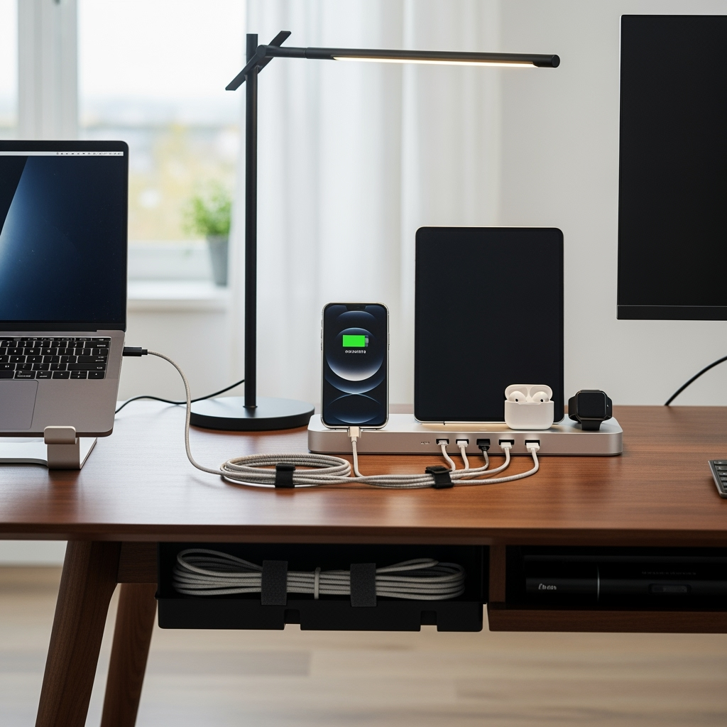 Power Hub Perfection: Smart Storage Solutions for Multi-Device Charging Stations