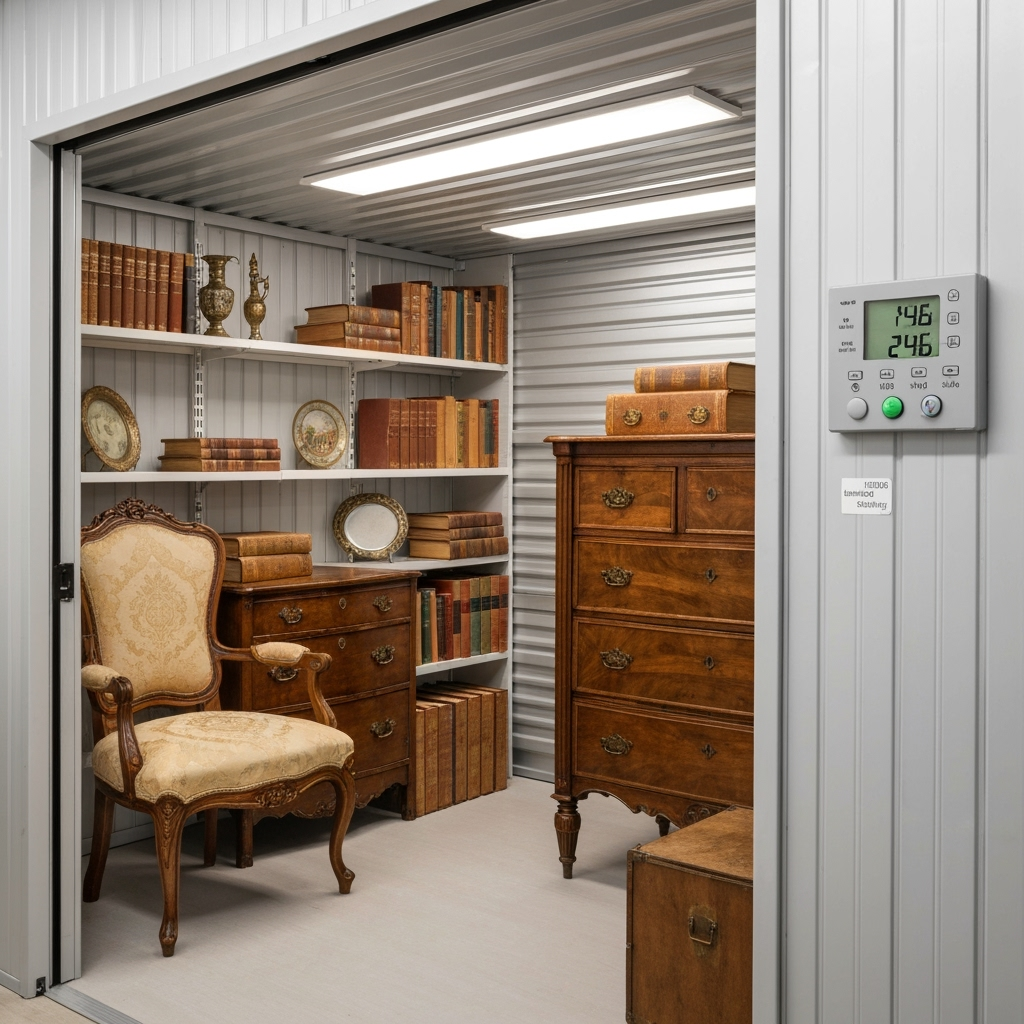 Preserving Family Heirlooms: Expert Guide to Climate-Controlled Storage for Antique Furniture