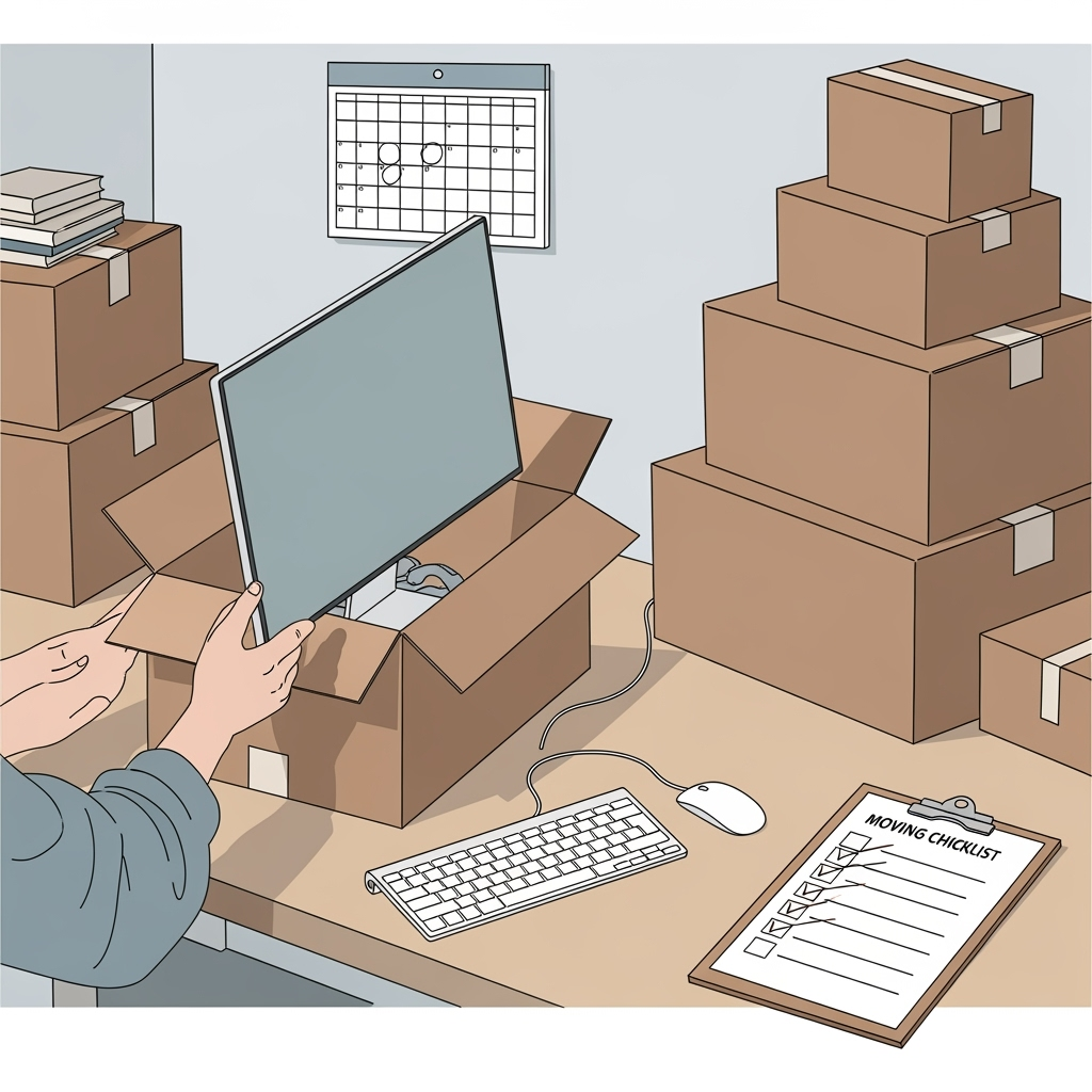 Temporary Office Relocation: Smart Storage Guide for Home Office Renovation Projects