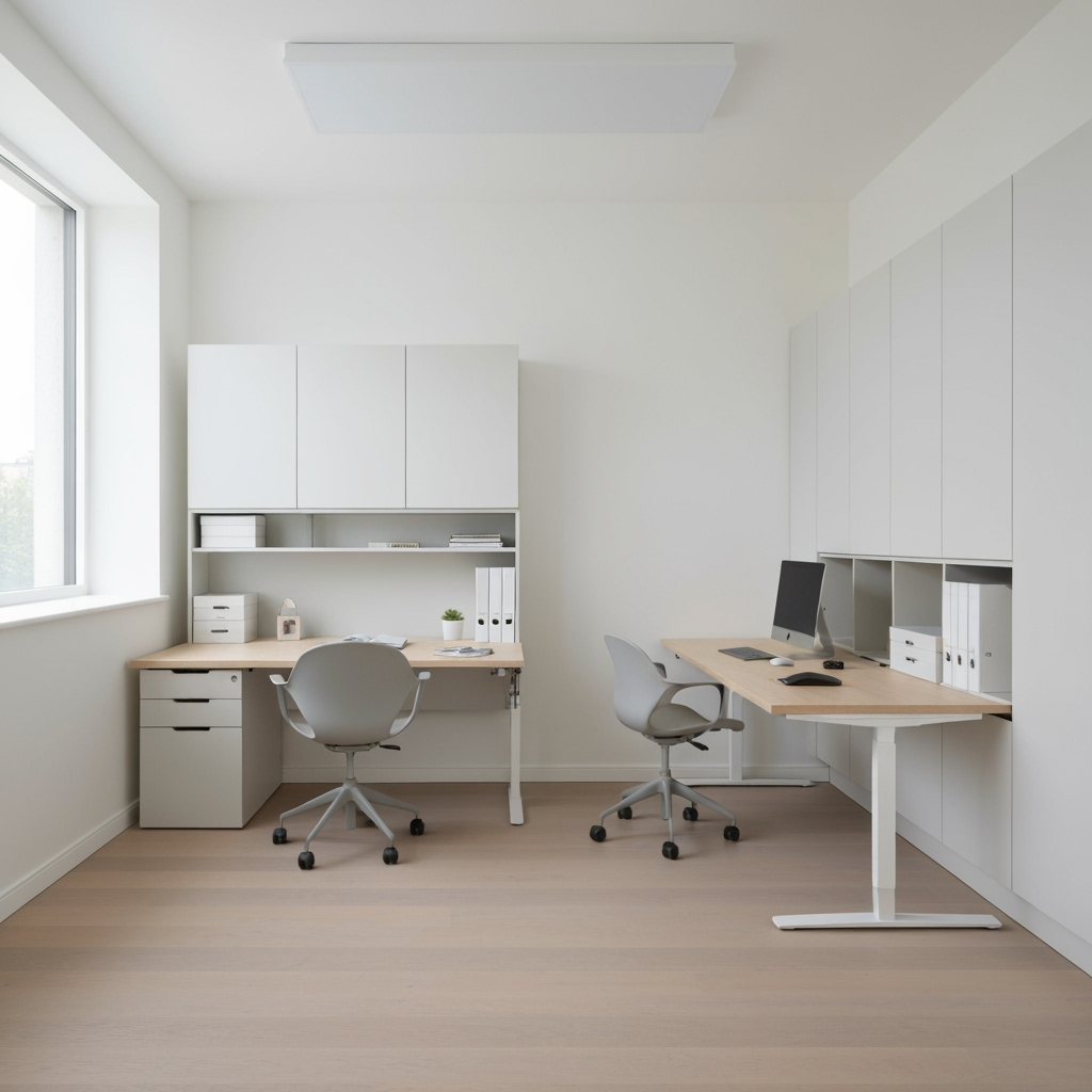 Flexible Space Storage: Transform Your Home Office Throughout the Day