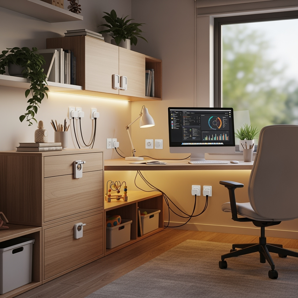 Kid-Proof Remote Work: Creating a Child-Safe Storage System for Your Home Office Equipment
