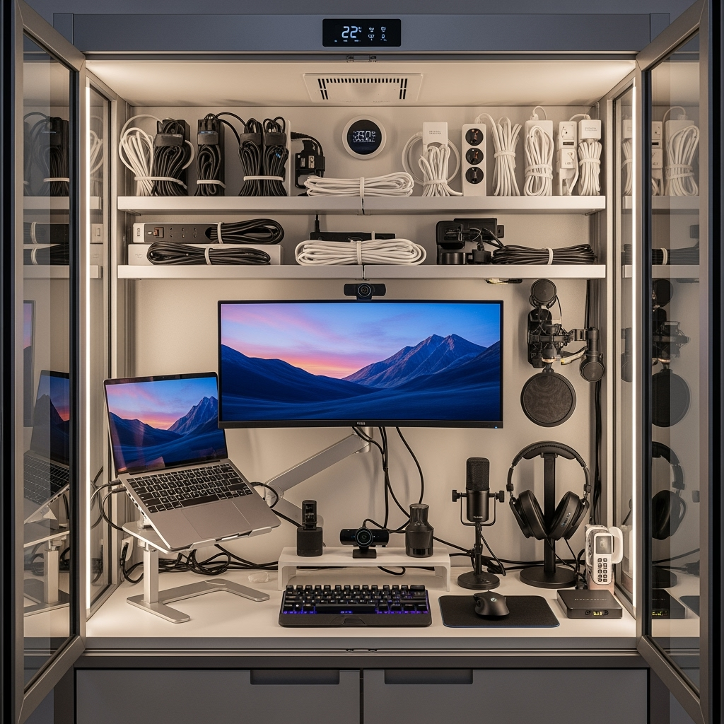 Power-Smart Storage: Your Essential Guide to Remote Work Equipment Protection During Bathroom Renovation