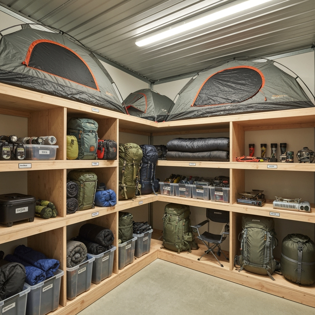 Premium Camping Gear Storage: Climate-Controlled Solutions for High-End Outdoor Equipment
