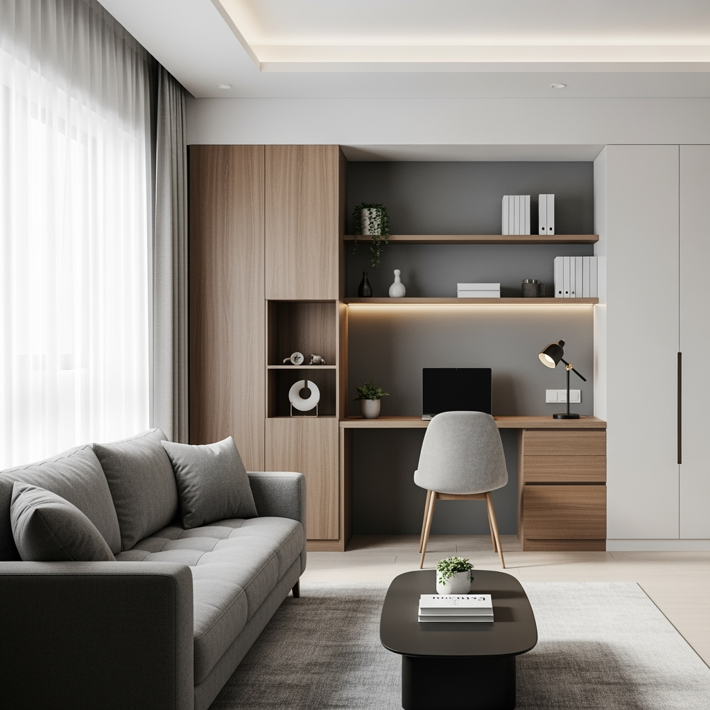 Living Room to Workspace: Mastering the Art of Small Space Storage for Remote Work