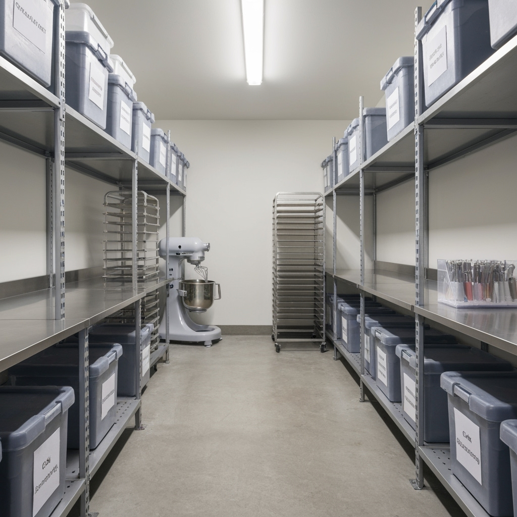 Professional Baking Equipment Storage: Essential Guide for Home-Based Bakery Businesses