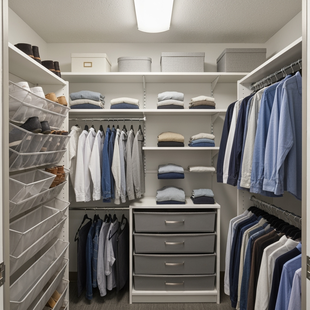 Dorm Room Closet Organization: Maximize Your Small Space Storage