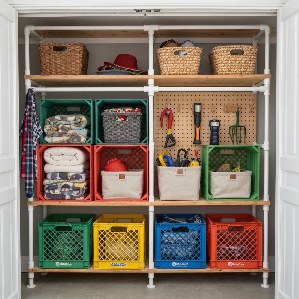 DIY storage organization techniques with creative solutions