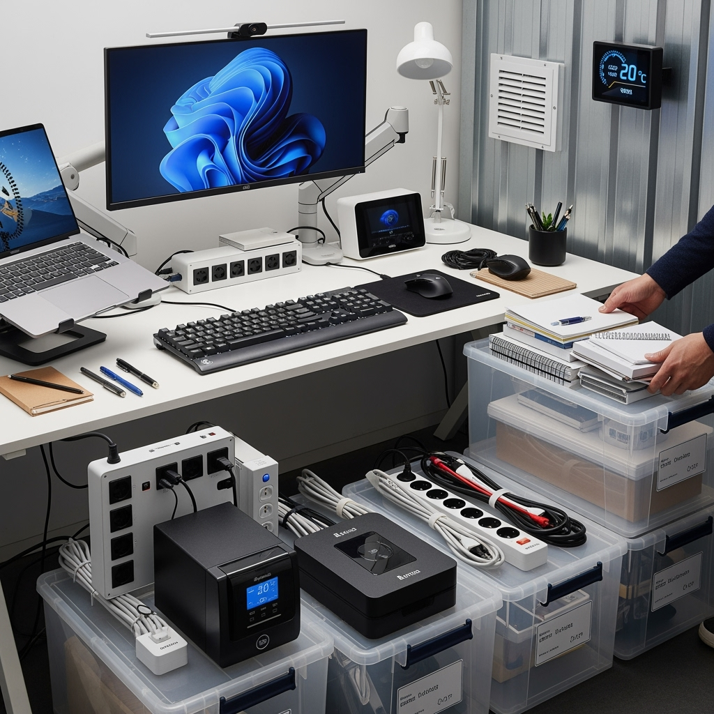 Tech-Smart Power Protection: Creating a Resilient Remote Office During Electrical Updates