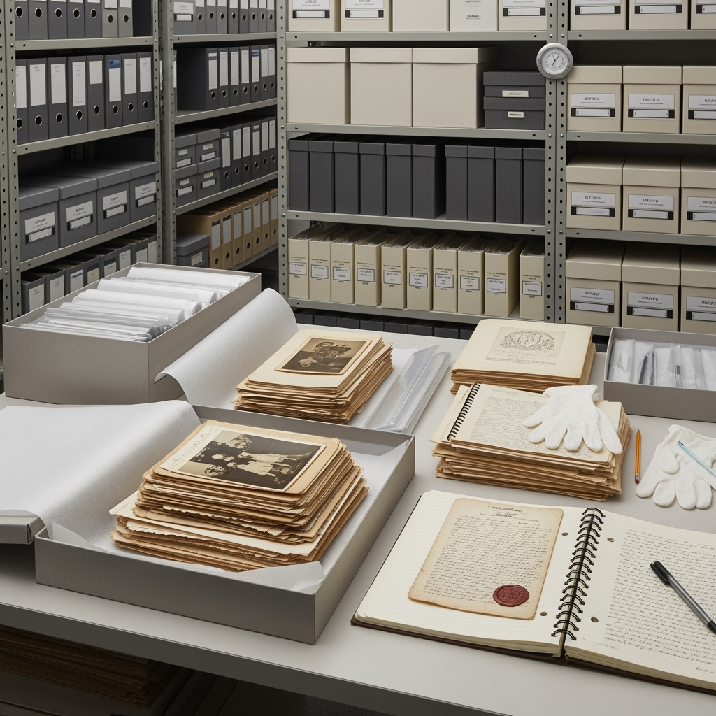 Family History Preservation: Expert Guide to Climate-Controlled Storage for Genealogical Materials