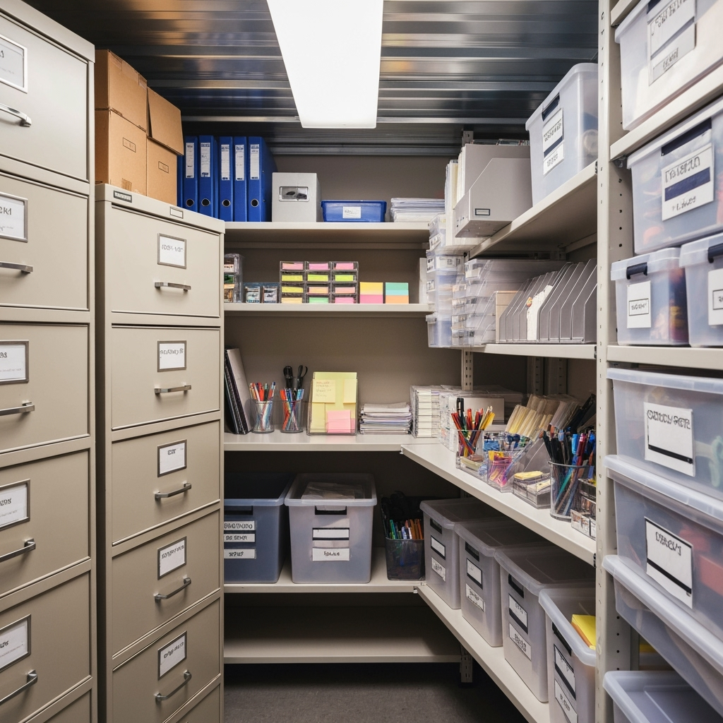 Office Supply Storage Success: Remote Worker’s Guide to Professional Organization