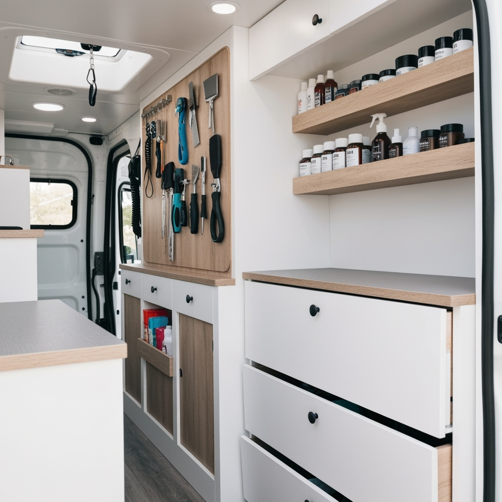 Mobile Pet Grooming Storage: Essential Solutions for Your Growing Business