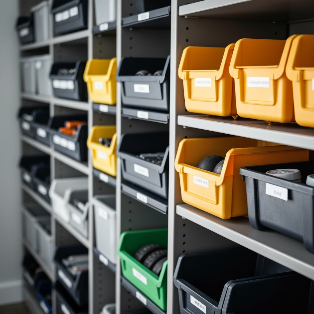 Innovative vertical storage solutions for small business inventory