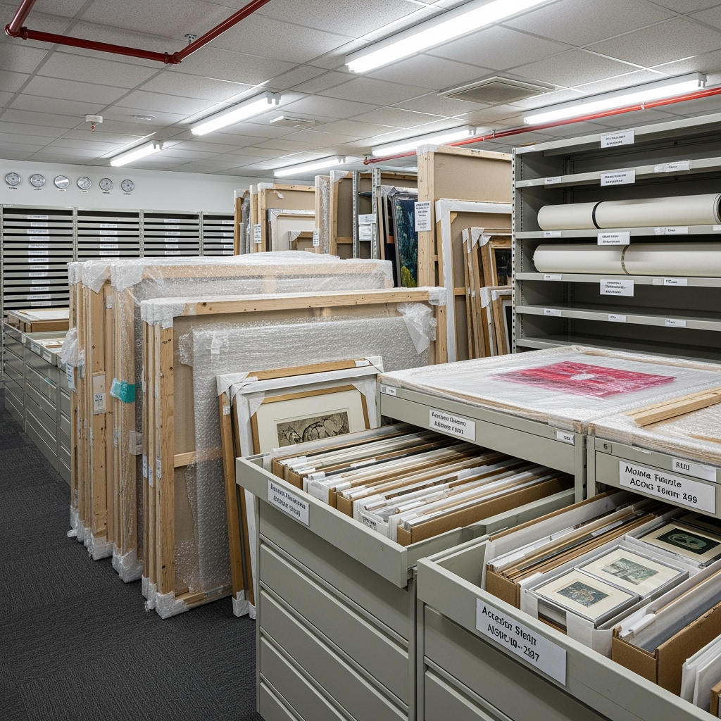 Art Seller Storage Guide: Temperature-Safe Solutions for Your Online Gallery Inventory