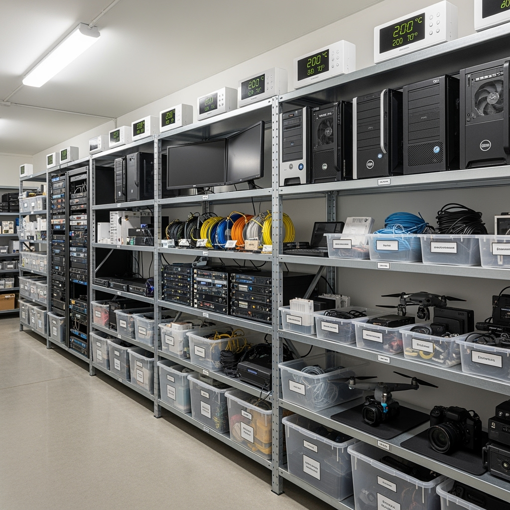 Smart Tech Temperature Control: Essential Storage Guide for Remote Workers During Bathroom Renovation