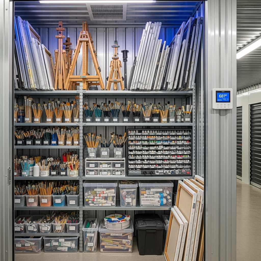 Art Studio Storage Mastery: Essential Guide to Protecting Creative Spaces During Renovation