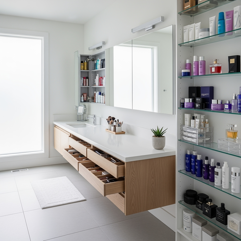 Small Space Beauty Storage: Smart Solutions for Bathroom Renovation Success