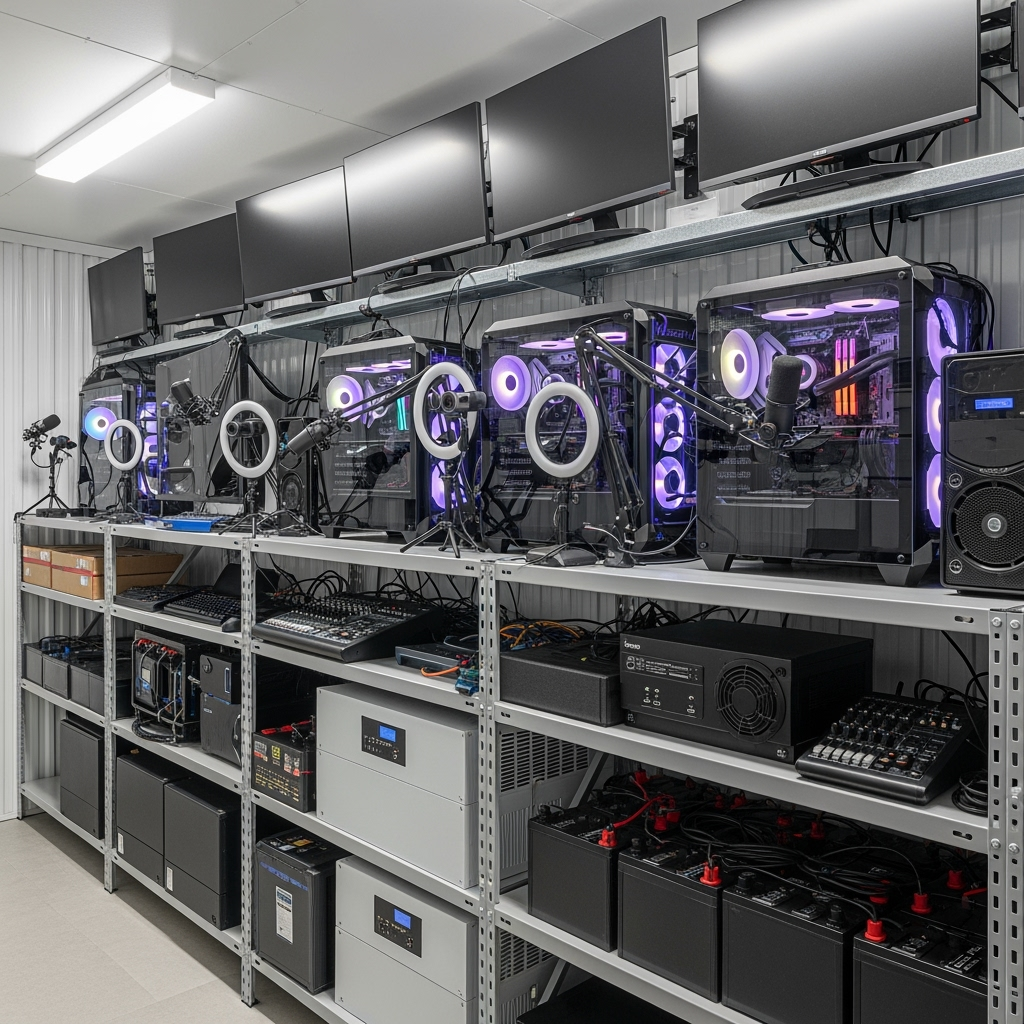 Gaming and Streaming Setup Protection: Essential Storage Guide During Bathroom Renovation