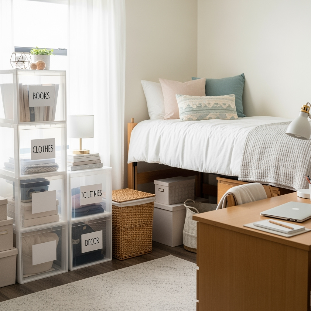 College Organization Planning: Smart Storage Solutions During Spring Break