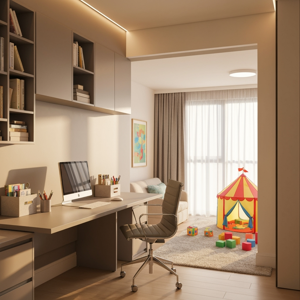 Parent-Professional Balance: Storage Solutions for Remote Working Parents