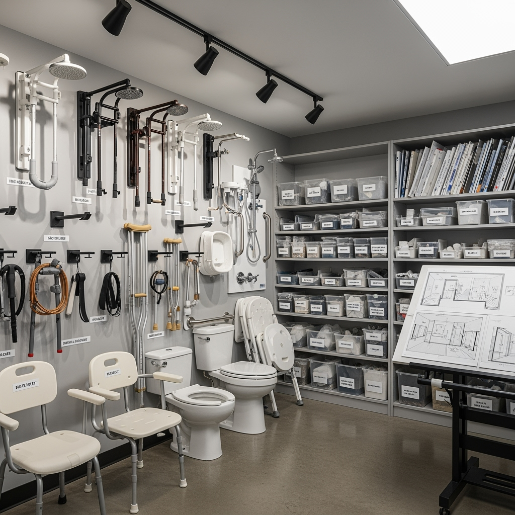 Accessible Bathroom Renovation Storage: Expert Guide to Managing Mobility Equipment