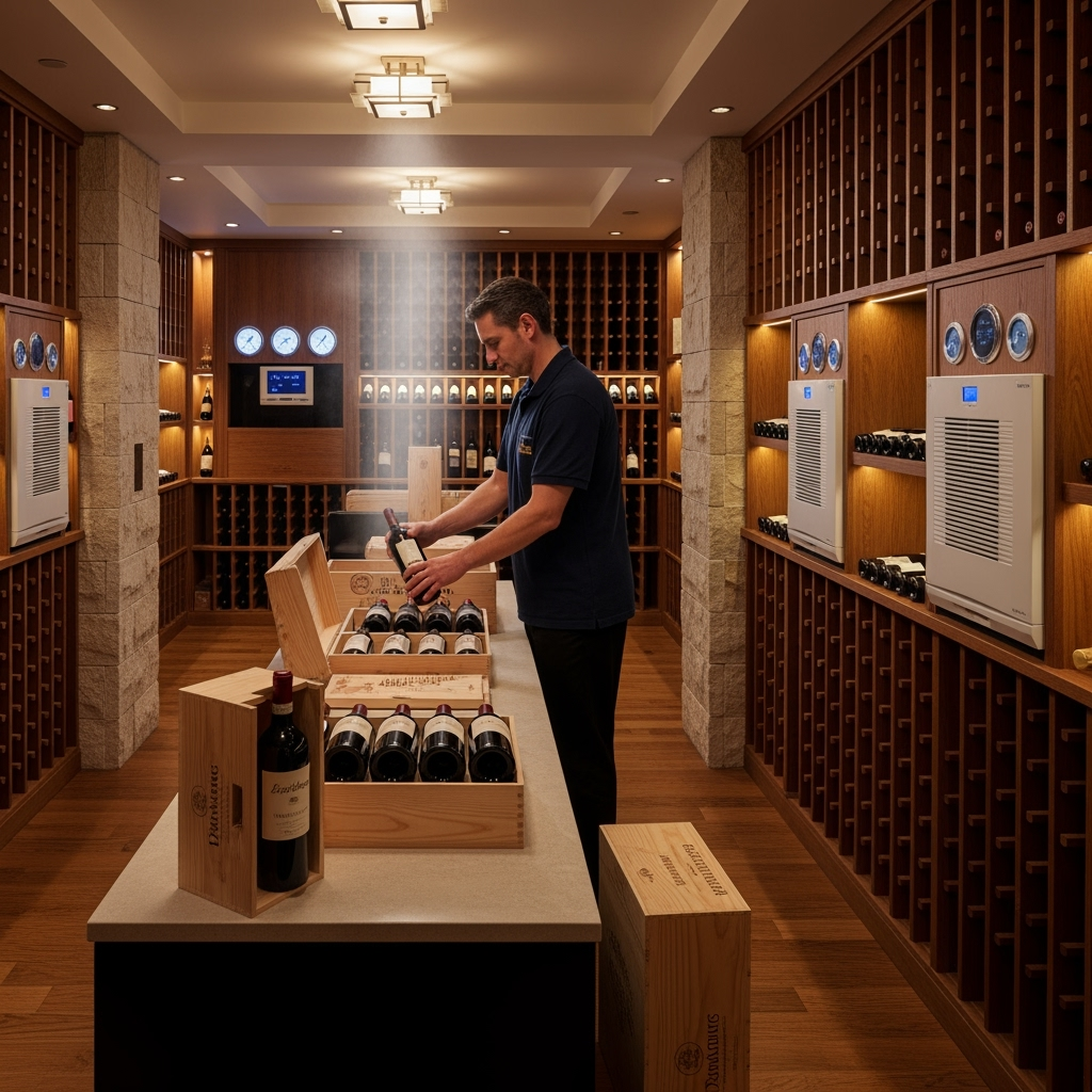 Wine Collection Protection: Expert Guide to Climate-Controlled Storage During Home Renovation