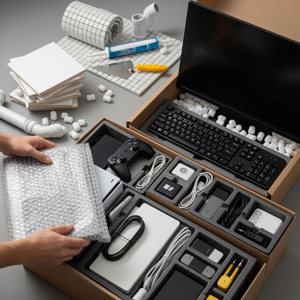 Power-Safe Organization: Your Guide to Essential Electronics Storage During Bathroom Remodeling