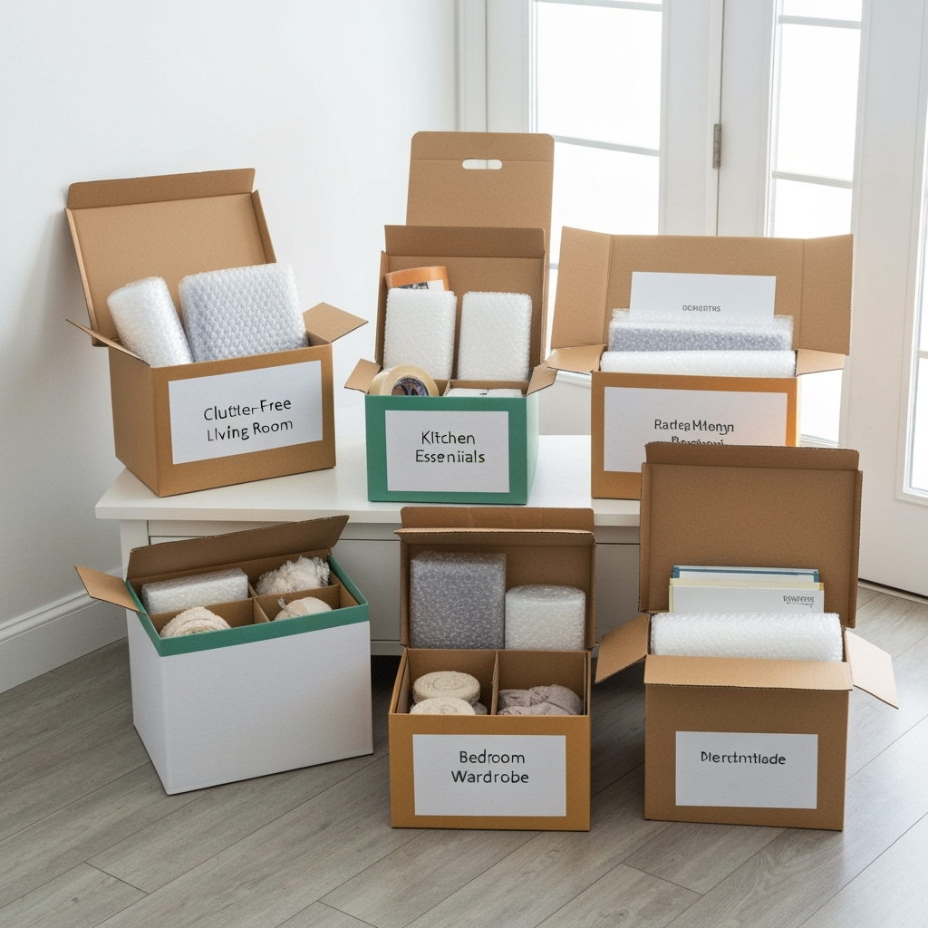 Professional storage and organization systems for home staging