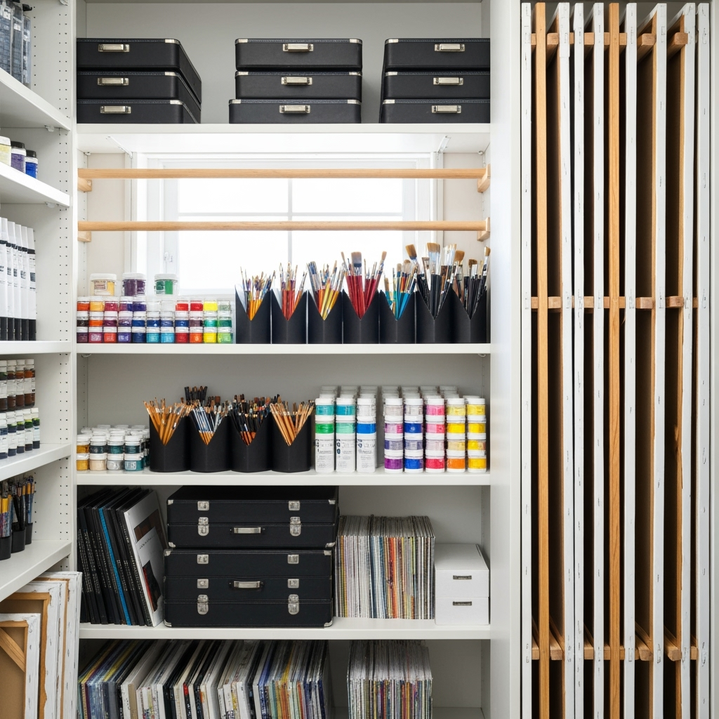 Art Student Storage Guide: Protecting Your Creative Materials and Portfolio