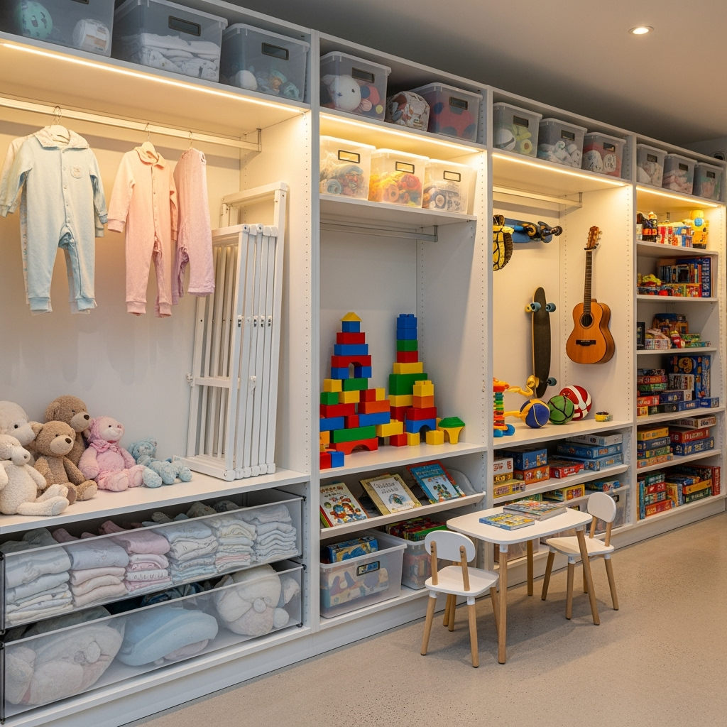 Growing Family Storage Solutions: Smart Tips for Every Childhood Phase