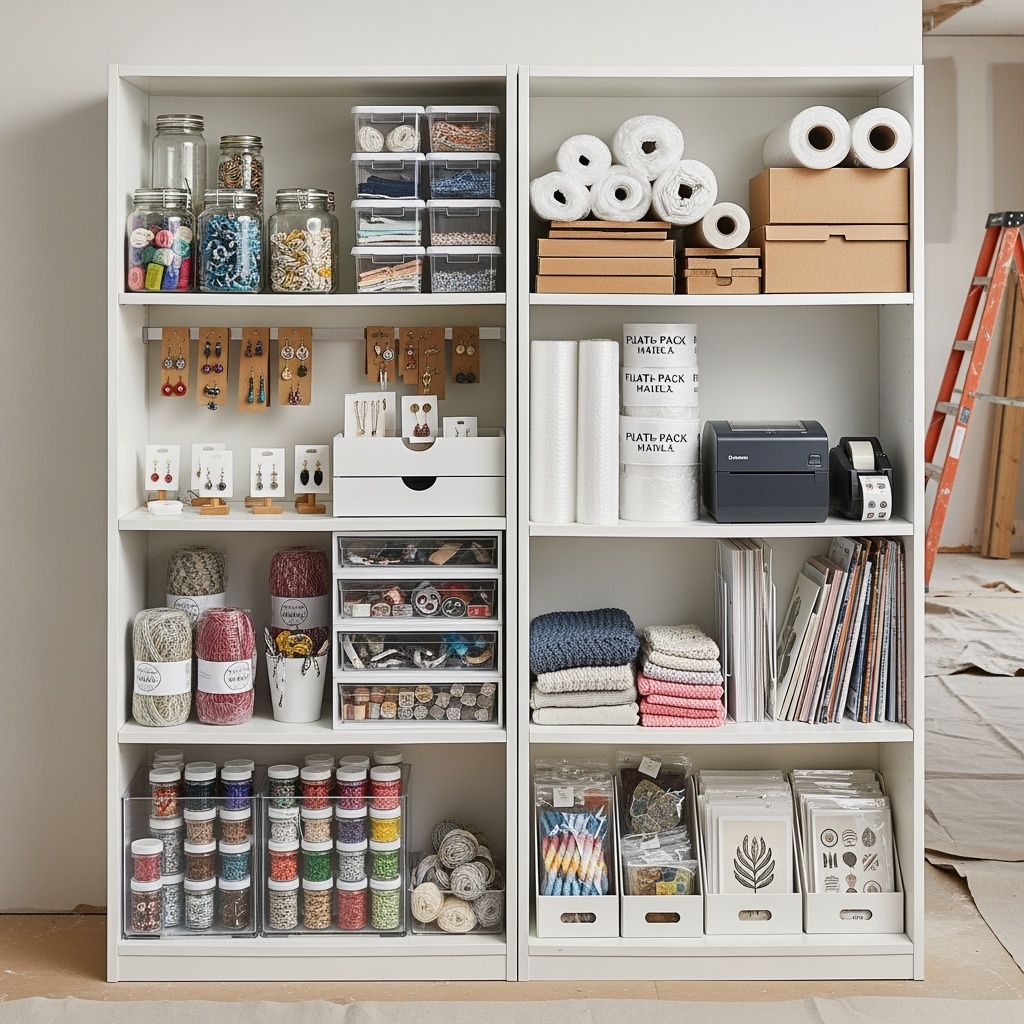 Etsy Business Storage Guide: Smart Solutions During Home Renovation