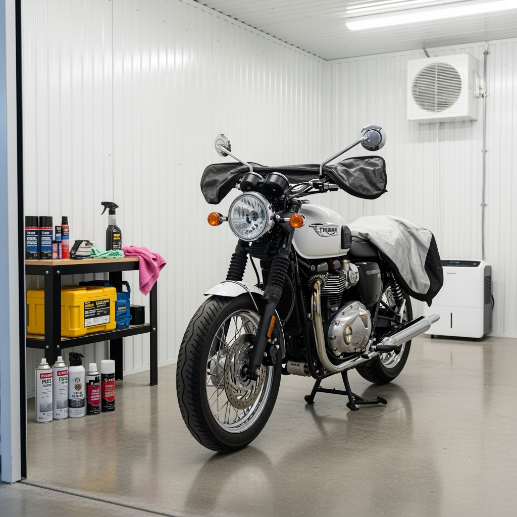 Winter Motorcycle Storage: Complete Guide to Climate-Controlled Protection