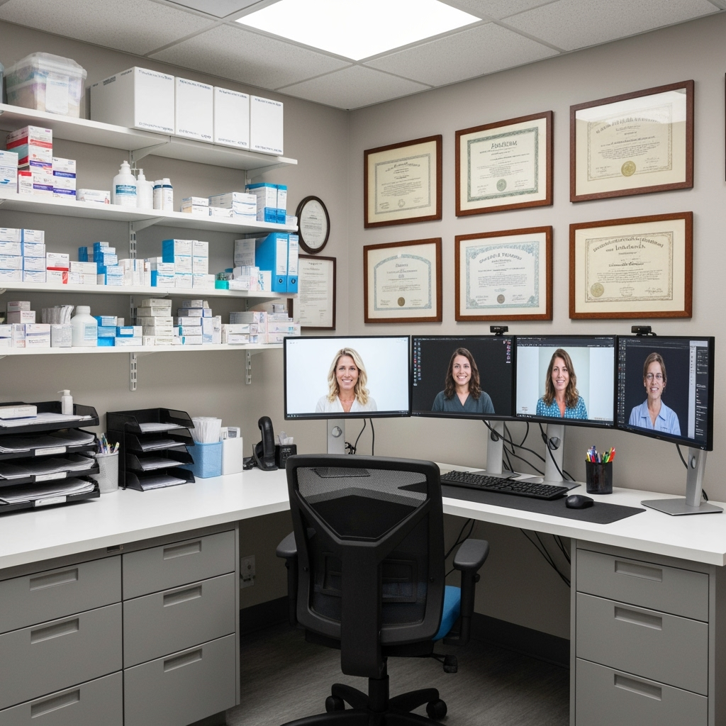 Telemedicine Storage Solutions: Creating an Organized Remote Medical Practice Space