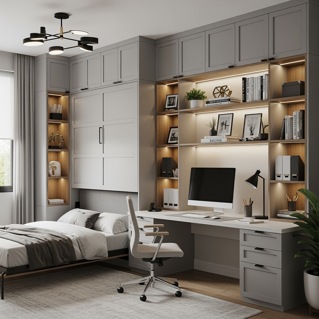 Guest Room Revolution: Smart Storage Solutions for Your Multi-Purpose Home Office Space