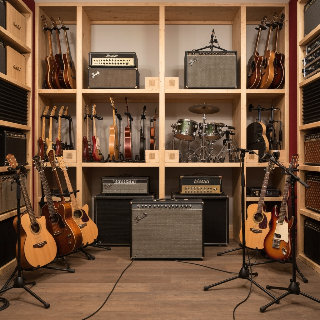 Garage Band Equipment Storage: Smart Solutions for Musicians and Performers