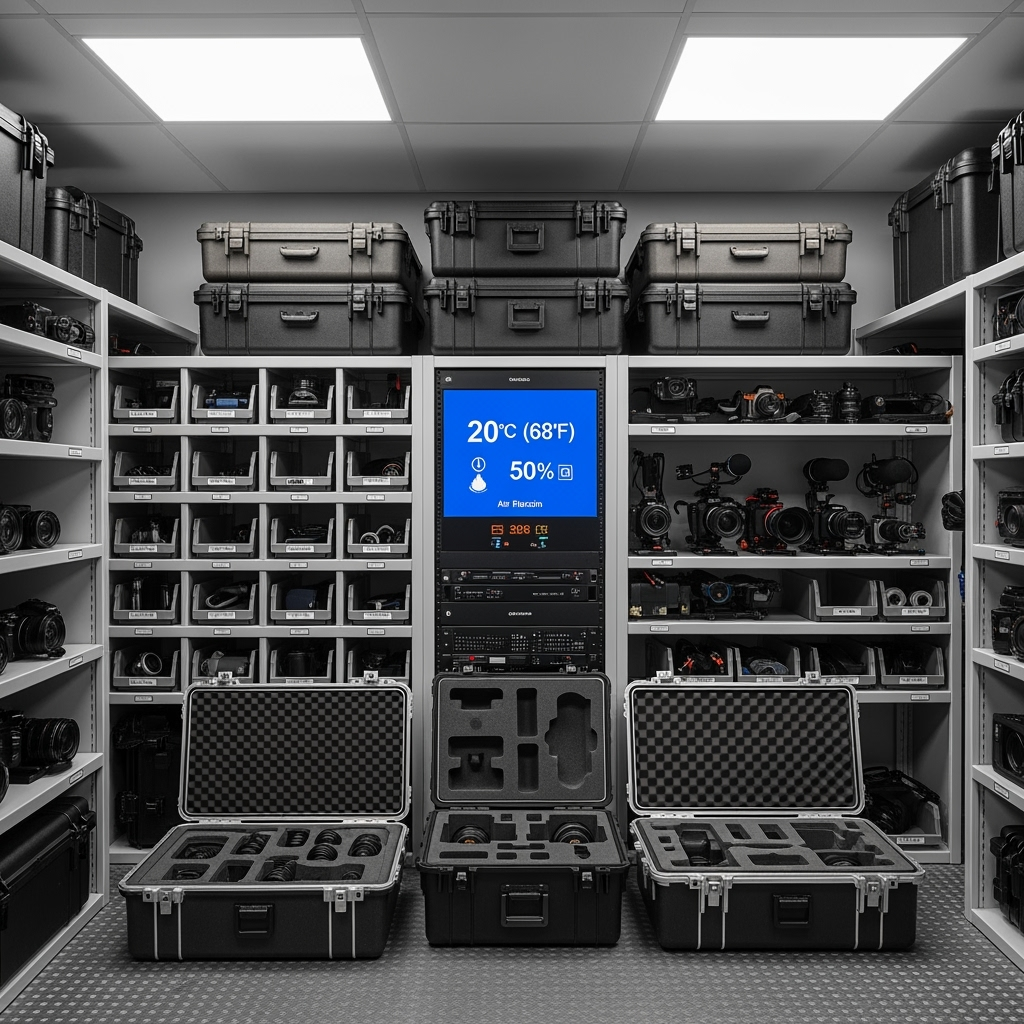 Organized storage solutions for content creation gear