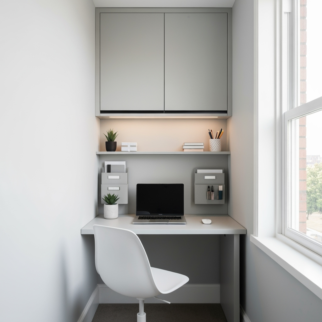 Micro Office Magic: Creating a Professional Workspace in Under 50 Square Feet