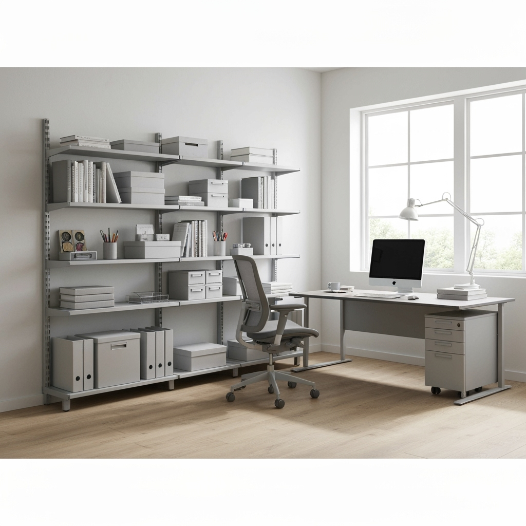 Ergonomic Storage Solutions: Setting Up a Healthy Remote Workspace