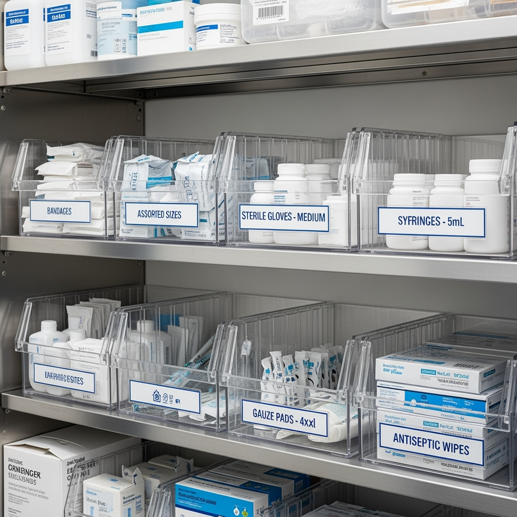 Temperature-controlled medical storage
