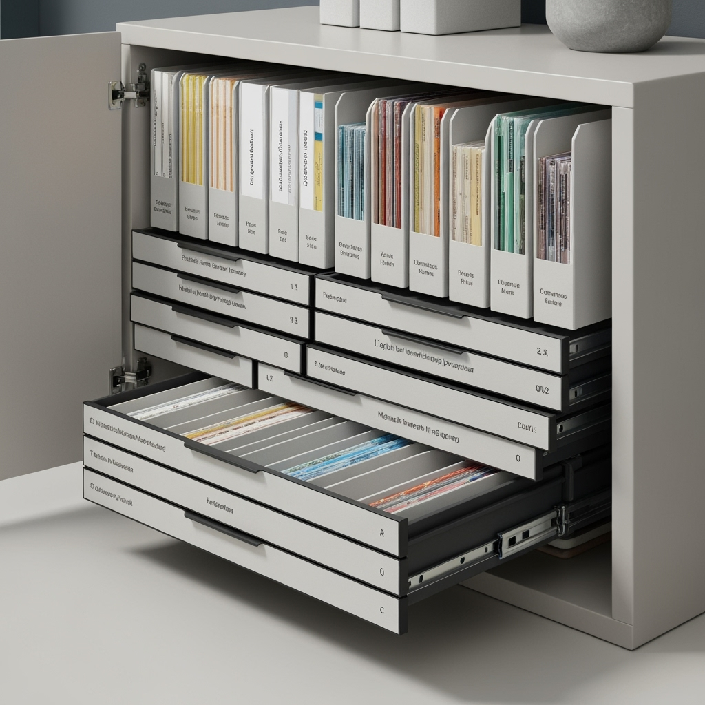 Organized storage system for digital licenses and memberships