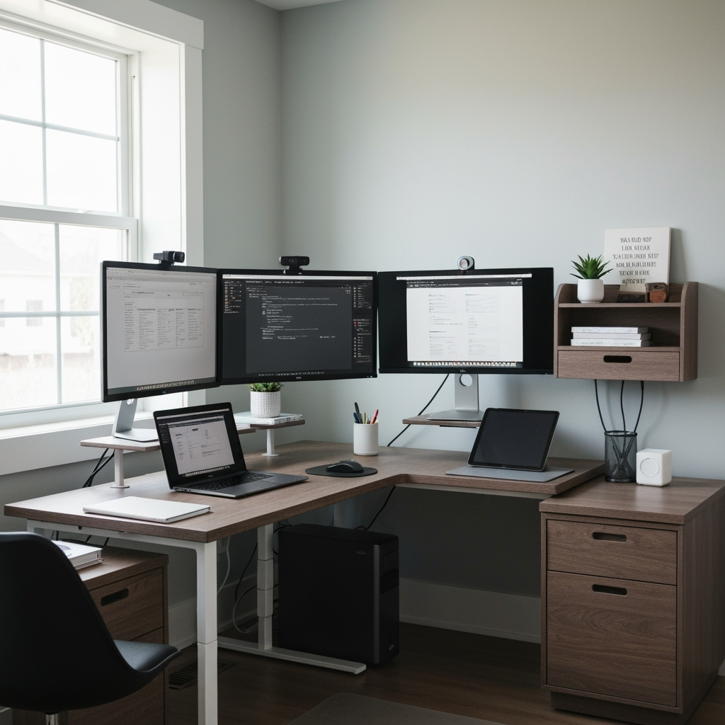Multi-Device Workspace Design: Storage Solutions for the Modern Remote Professional