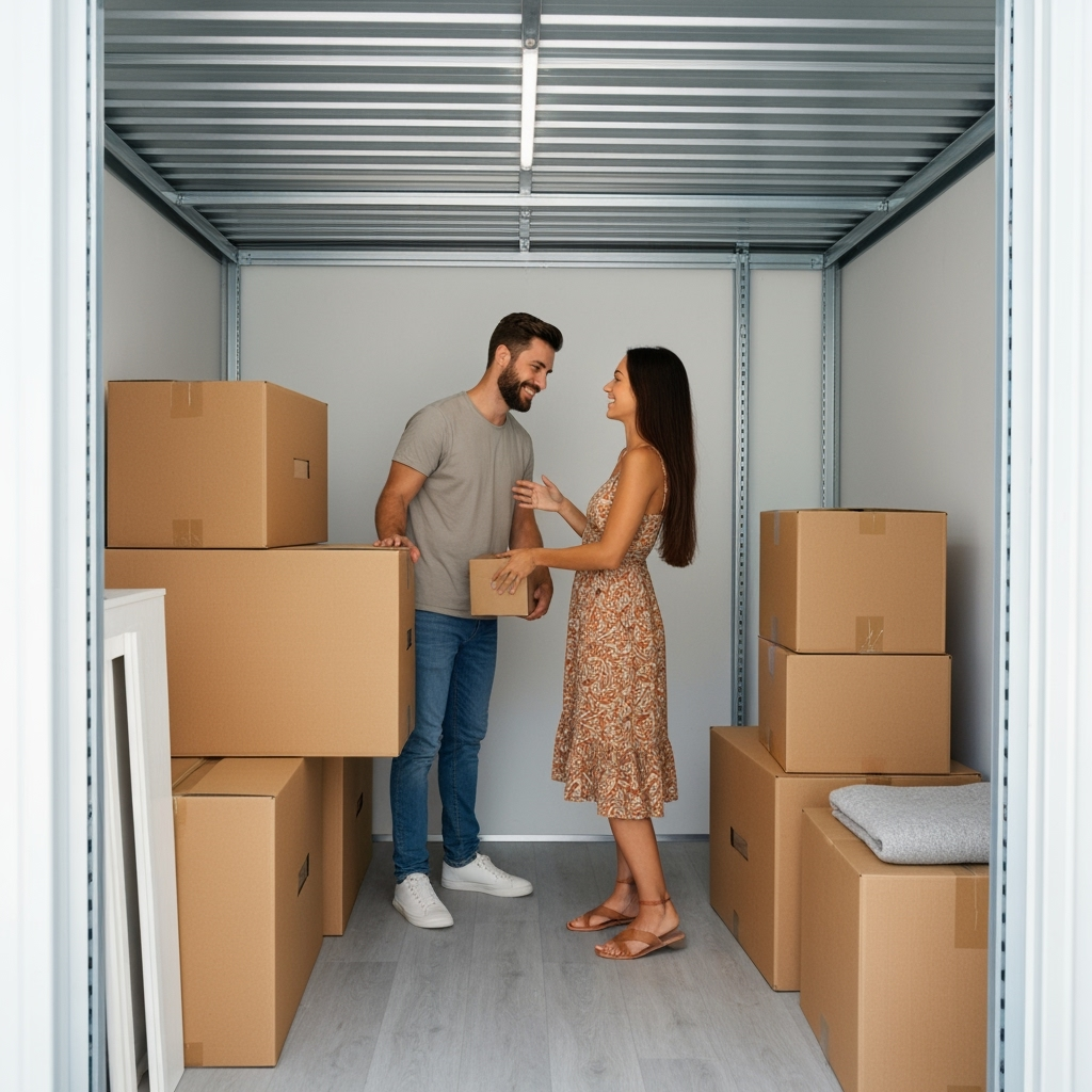 From Mine to Ours: A Couple’s Guide to Combining Households with Storage Solutions