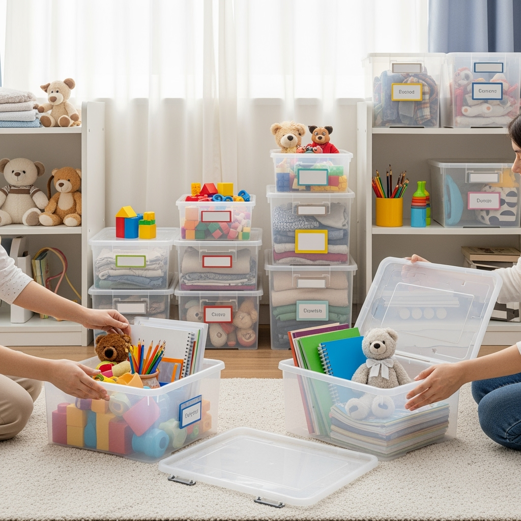Kid-Friendly Moving Storage: Essential Guide to Organizing Children’s Items During Relocation