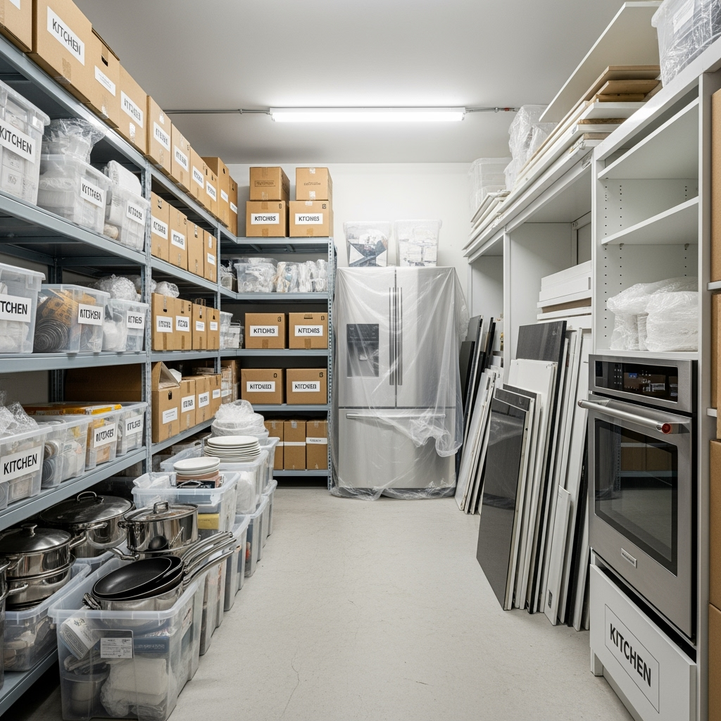 Kitchen Storage Smart Steps: Organizing Your Space During Renovation